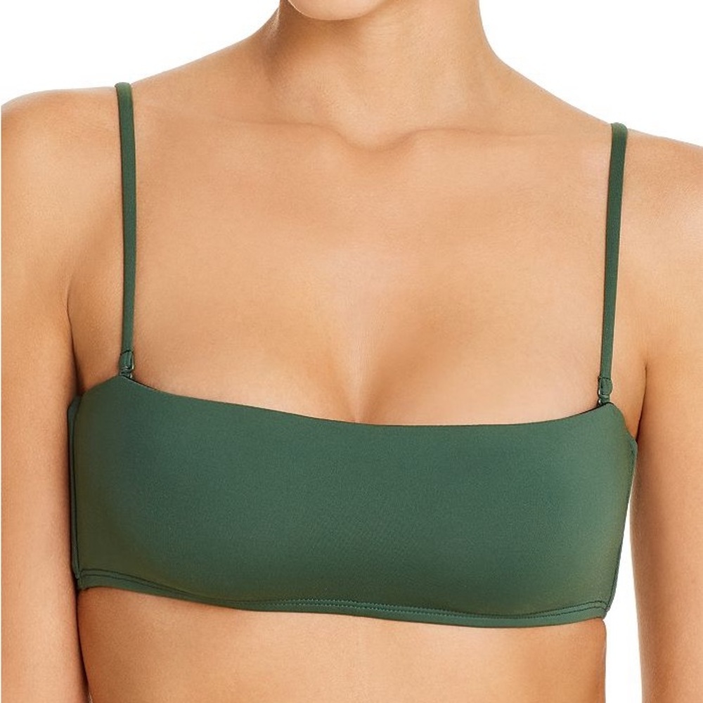 Aqua by Bloomingdale’s Green Bikini Set Medium - Picture 2 of 4